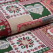 Kép 1/2 - Loneta vászon, karácsonyi csempe