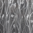 Kép 2/2 - Fényáteresztő vitrázs függöny fehér, pillangó és kismadár díszítéssel 60cm
