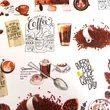Viaszos vászon, coffee