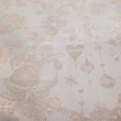 Kép 2/2 - Hóember lurex loneta ezüst mintázattal