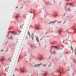 Prémium mintás futter, Pink hibiszkusz