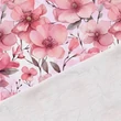 Prémium mintás futter, Pink hibiszkusz