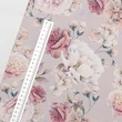 Prémium mintás bambusz pelenka, muszlin anyag, Pasztell rózsabimbók