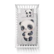 Prémium pamutvászon panel 75x100 cm, édes kis panda