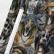 Prémium pamut jersey, Hip-hop kutyák