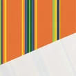 Prémium mintás pamutvászon, Multicolor narancs csíkok