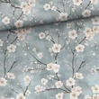 Prémium pamut jersey, Sakura virágzás