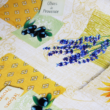 Kép 1/2 - Viaszos vászon, Olíva,virág és napraforgó
