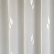 Bonita, fényáteresztő függöny anyag fehér színben, fehér levél mintával 175 cm magas,