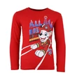 Mancs Őrjárat Big City Red gyerek hosszú póló, felső 4 év / 104 cm