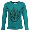 Harry Potter Crest Green gyerek hosszú ujjú póló 9 év / 134 cm