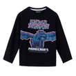 Minecraft Ender Dragon gyerek hosszú ujjú póló, felső 6 év / 116 cm