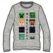 Minecraft Lineup gyerek hosszú ujjú póló, felső 6 év / 116 cm