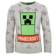 Minecraft Grey gyerek kötött pulóver 10 év / 140 cm