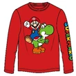 Super Mario Yoshi gyerek hosszú ujjú póló, felső 6 - 7 év / 116 - 122 cm