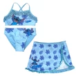 Disney Lilo és Stitch, A csillagkutya Leaf gyerek bikini és szoknya szett 6 - 8 év / 116 - 128 cm