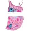 Disney Lilo és Stitch, A csillagkutya Tropic Pink gyerek bikini és sarong szett 9 - 10 év / 134 - 140 cm