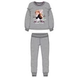 Disney Jégvarázs Fondness Grey gyerek flitteres melegítő, jogging szett 4 év / 104 cm