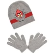 Angry Birds Heavy Hitters Grey gyerek sapka + kesztyű szett 54 cm
