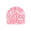Hello Kitty Bow Pink gyerek sapka + sál + kesztyű szett 54 cm