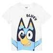 Bluey White gyerek rövid póló, felső 6 év / 116 cm