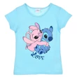 Disney Lilo és Stitch, A csillagkutya Love gyerek rövid póló, felső 6 év / 116 cm
