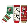 Disney Mickey, Minnie Surprise Karácsonyi gyerek zokni 31/34