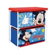 Disney Mickey Star játéktároló állvány 3 rekeszes 53x30x60 cm