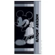 Disney Mickey Black fürdőlepedő, strand törölköző 70x140cm (Fast Dry)
