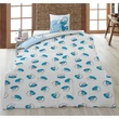 Hupikék törpikék Fun ágyneműhuzat 140×200cm, 63×63 cm