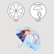 Disney Jégvarázs Icy Drizzle gyerek átlátszó esernyő Ø71 cm
