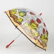 Tini Nindzsa Teknőcök Pizza gyerek átlátszó esernyő Ø71 cm