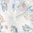 Bluey Bingo gyerek átlátszó esernyő Ø71 cm