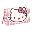 Hello Kitty Striped piperetáska 18 cm
