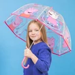 Peppa malac Jump Rope gyerek átlátszó esernyő Ø70 cm
