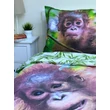 Orangután Jungle Joy ágyneműhuzat 140×200cm, 70×90 cm