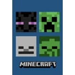 Minecraft Bad Mobs szuper puha polár takaró 100x150cm