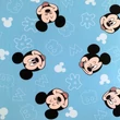 Disney Mickey Funny Head gumis lepedő 90x200 cm