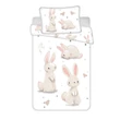 Nyuszi Rest gyerek, ovis ágyneműhuzat 100x135 cm, 40x60 cm
