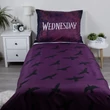 Wednesday Raven ágyneműhuzat 140×200cm, 70×90 cm Microfibre