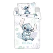Disney Lilo és Stitch, A csillagkutya Ohana White gyerek, ovis ágyneműhuzat 100×135 cm, 40×60 cm