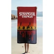 Stranger Things Upside Down fürdőlepedő, strand törölköző 70x140cm