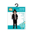 Varázsló Wizard Black jelmez 120/130 cm