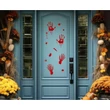 Halloween véres nyomok Bloody ablak matrica szett