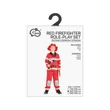 Tűzoltó Red jelmez 130/140 cm