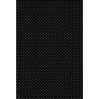Fekete White Dots papír asztalterítő 120x180 cm