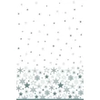 Karácsonyi Silver Stars papír asztalterítő 120x180 cm