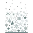 Karácsonyi Silver Stars papír asztalterítő 120x180 cm