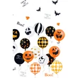 Halloween Scary Balloons papír asztalterítő 120x180 cm