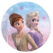 Disney Jégvarázs Wind papírtányér 8 db-os 23 cm FSC